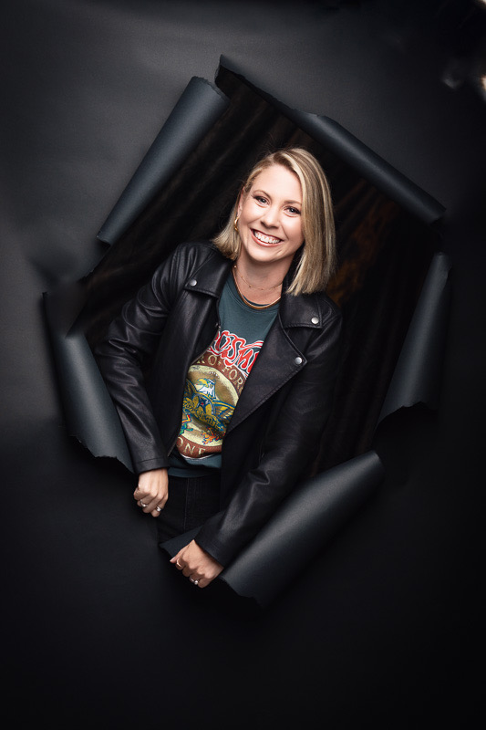 Studio portrait by Christina Gressianu Photographer